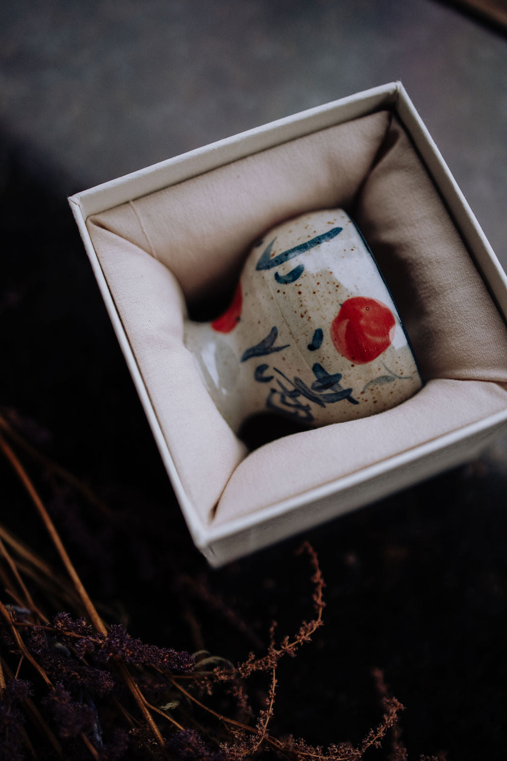 Hand-Painted "Xiaoman" Sake Cup